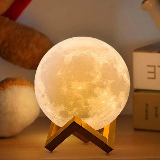 Kawaii LED-Mond-Nachtlicht